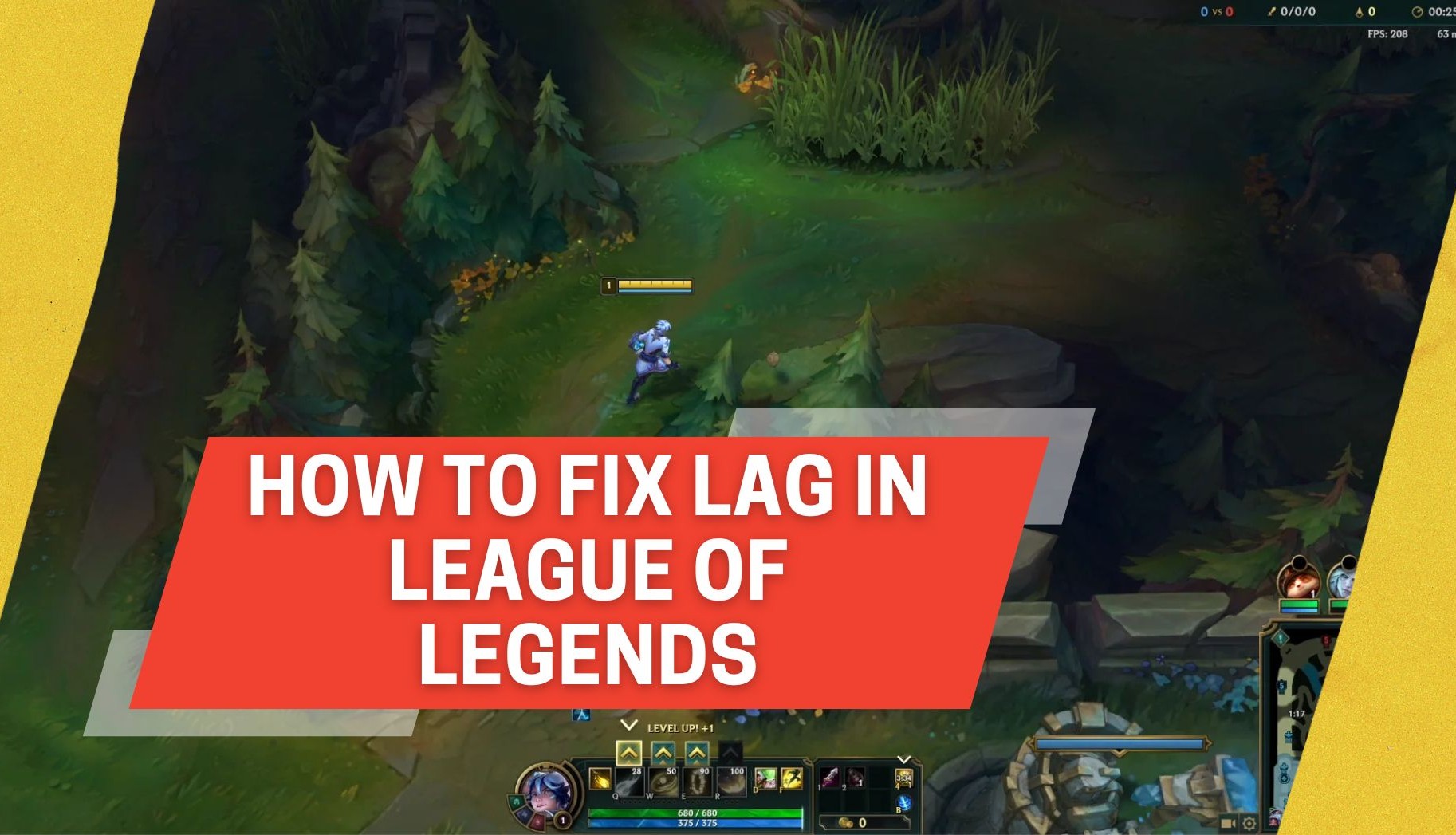 How to Fix Lag in League of Legends