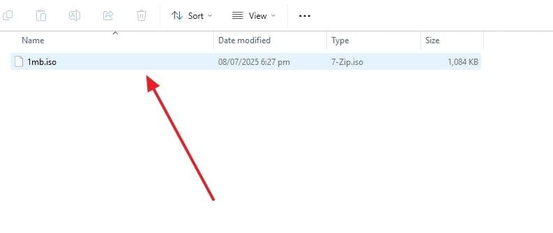 access iso file in file explorer