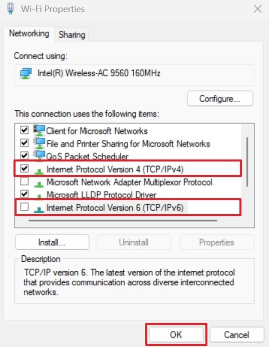 shift to ipv4 internet protocols