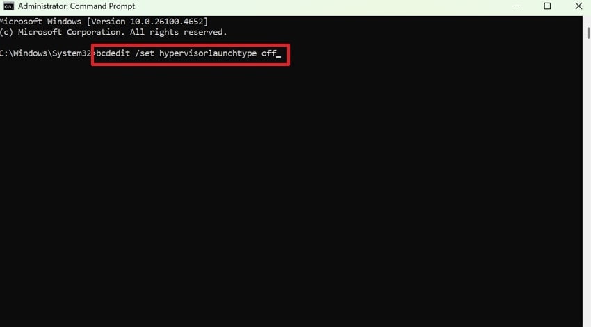 turn off visualization with prompt