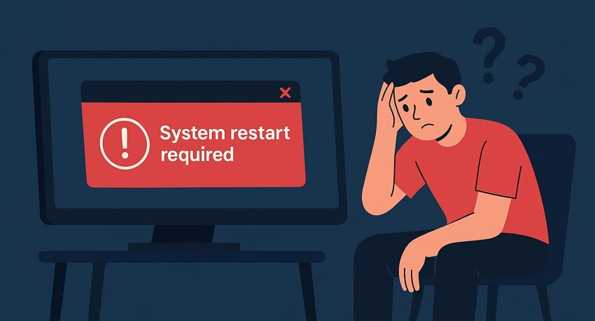 reasons game requires restart to play
