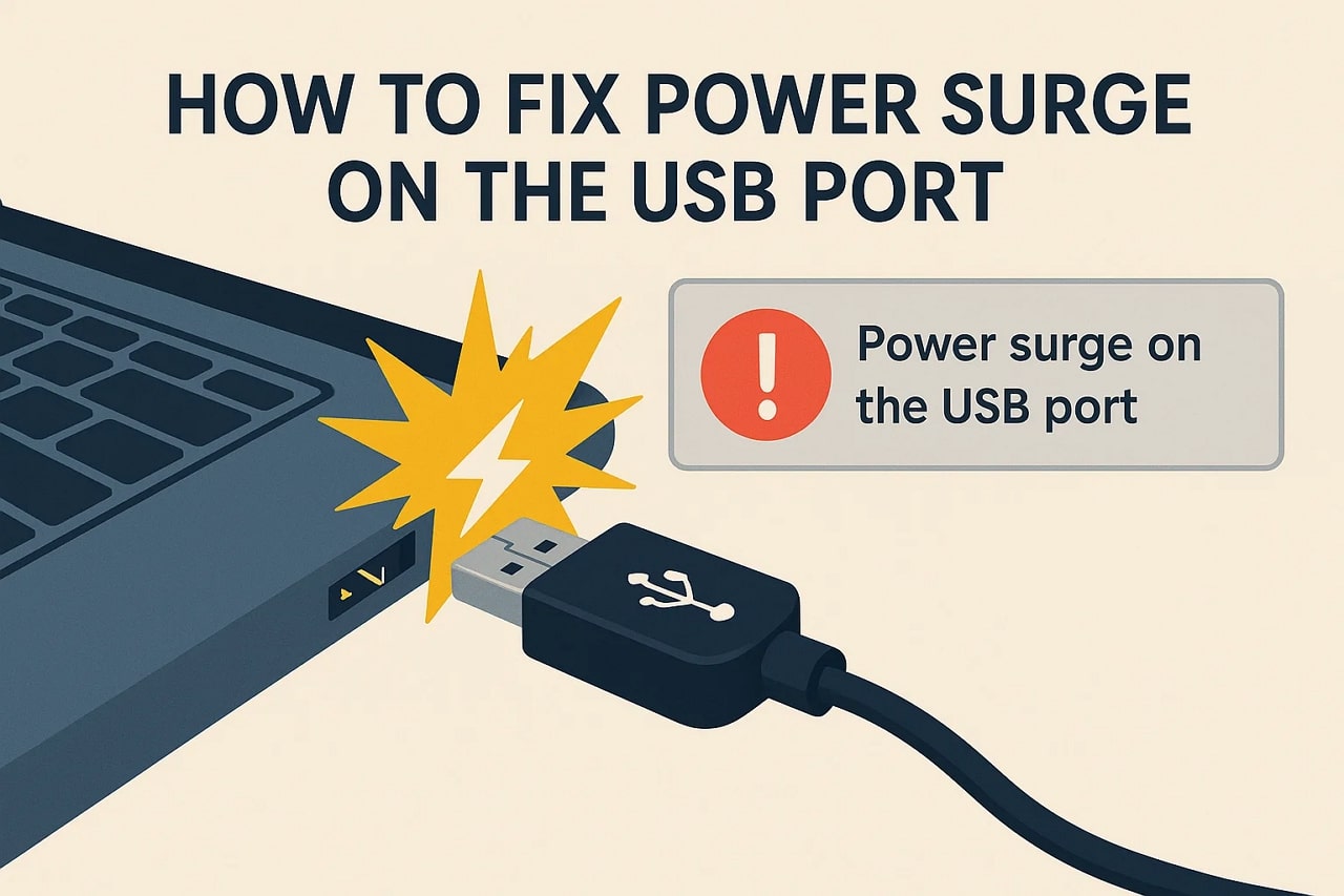 Power Surge on the USB Port: Why It Happens and How to Fix It?
