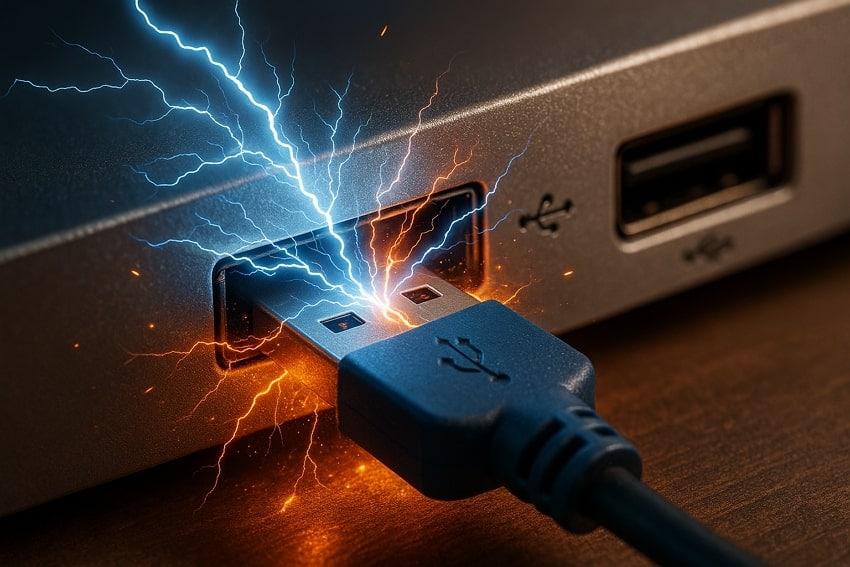 why facing power surge error