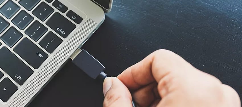 change usb cable