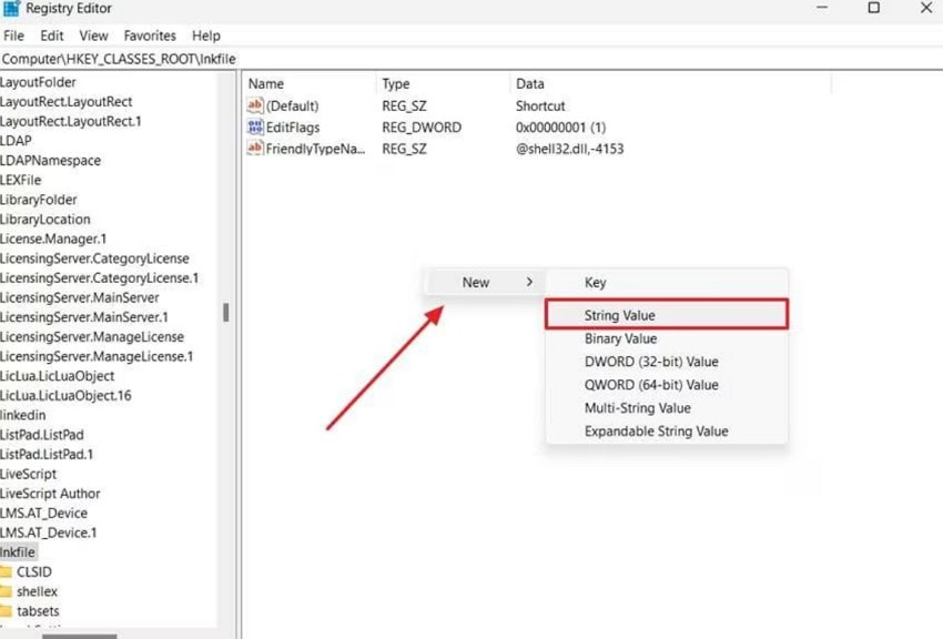 assign new string value