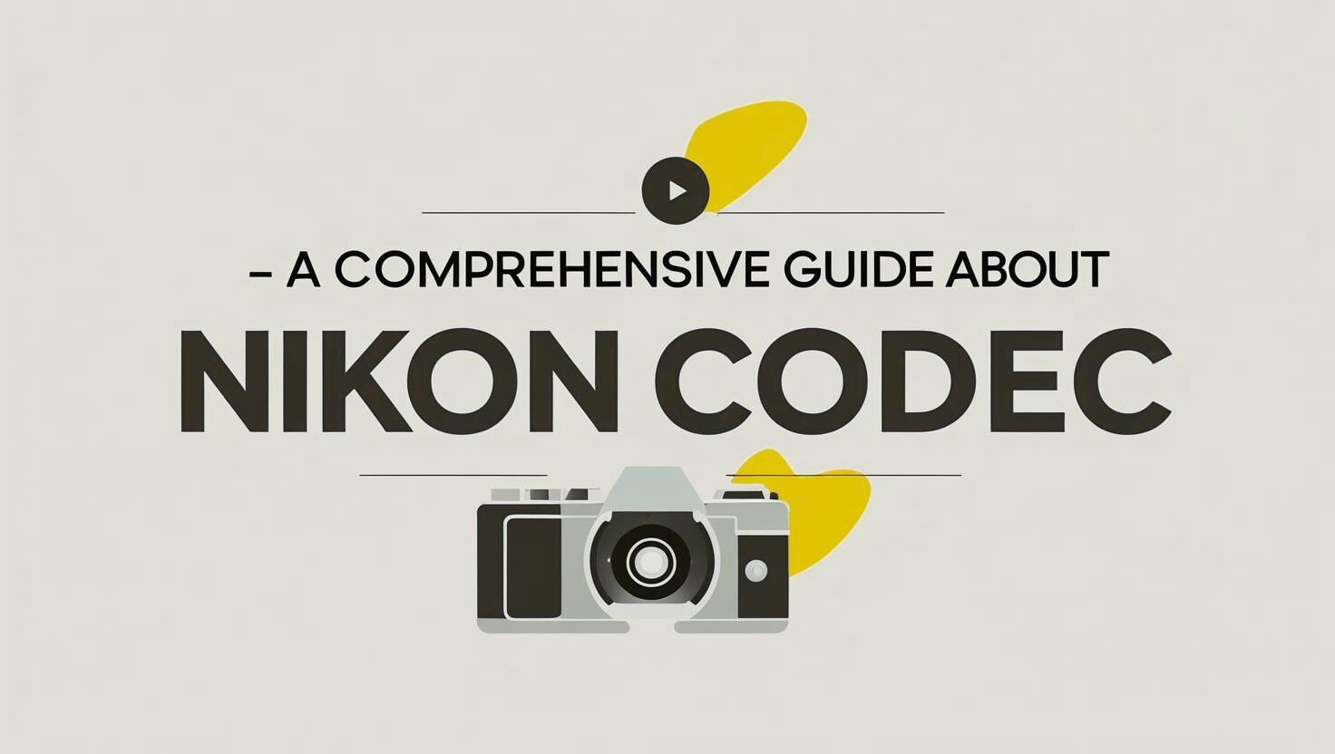 A Comprehensive Guide about Nikon Codec