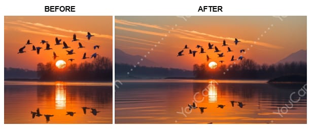 expand images in youcam