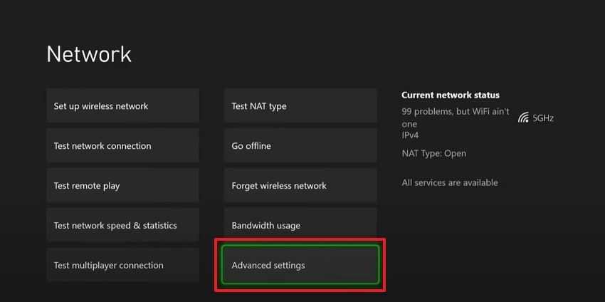 move with advanced settings