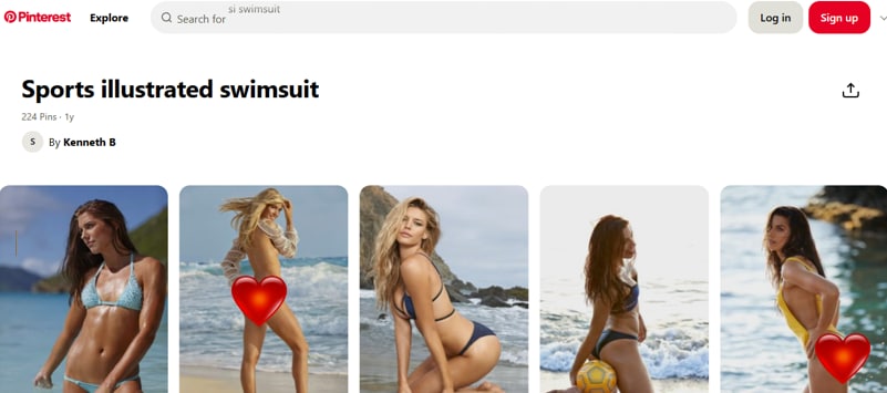 swimsuit illustrated swimsuit in pinterest