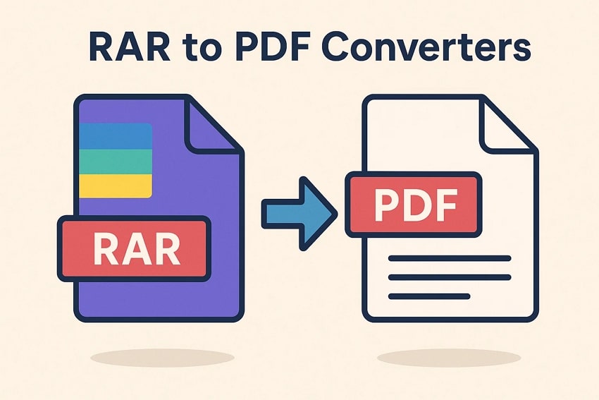 guide to convert rar to pdf