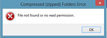 understanding file not found error