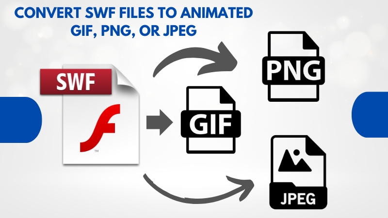 How to Convert SWF Files to Animated GIF, PNG, or JPEG Easily