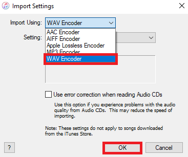 wav encoder