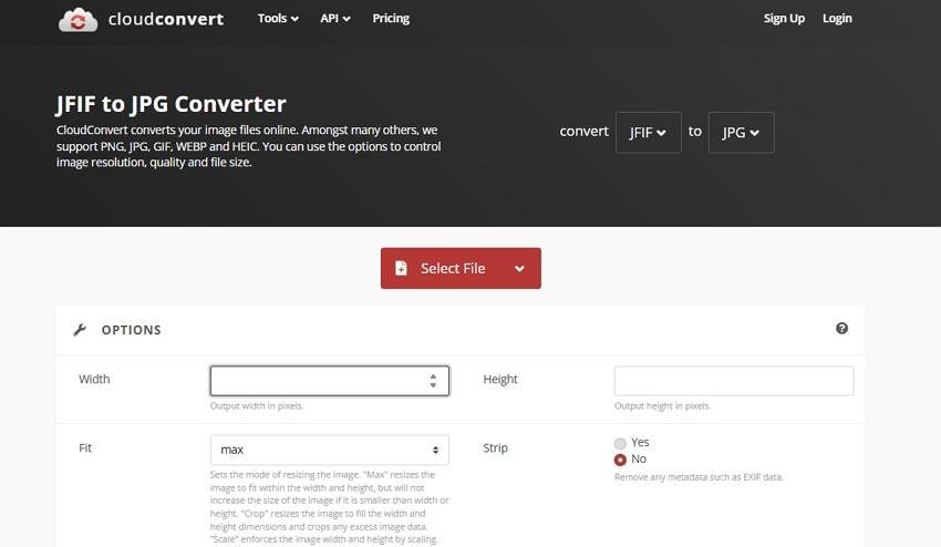 cloud convert jfif to jpg converter