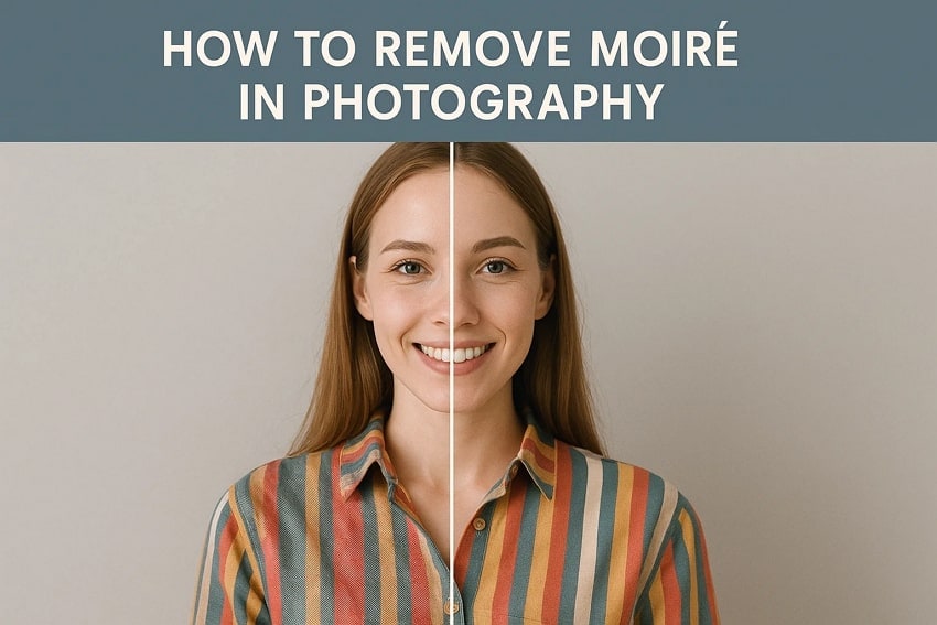 Top 3 Ways to Remove Moiré Patterns Using Photoshop & Repairit