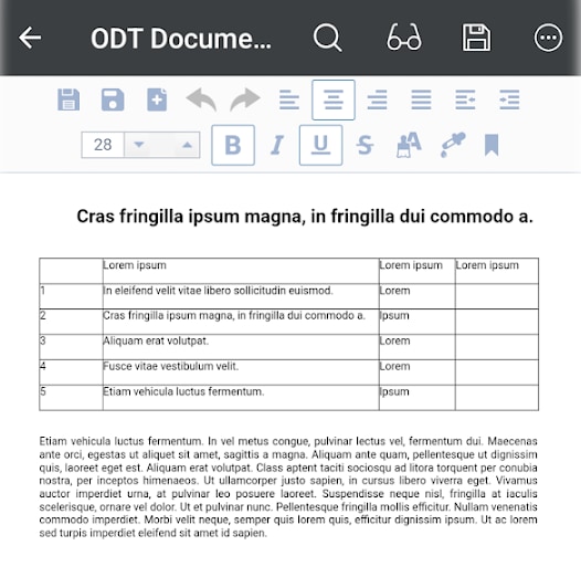 odt document viewer