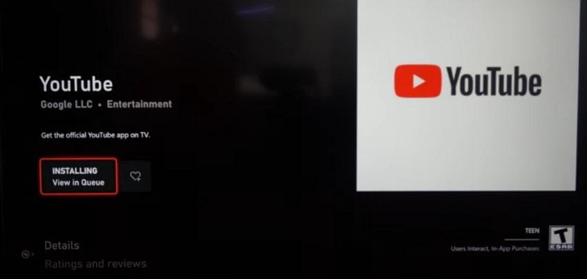 reinstall the youtube app