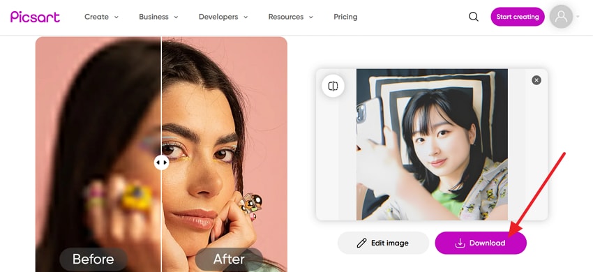 download unblurred instagram photos