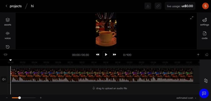 sync.so to sync audio and video