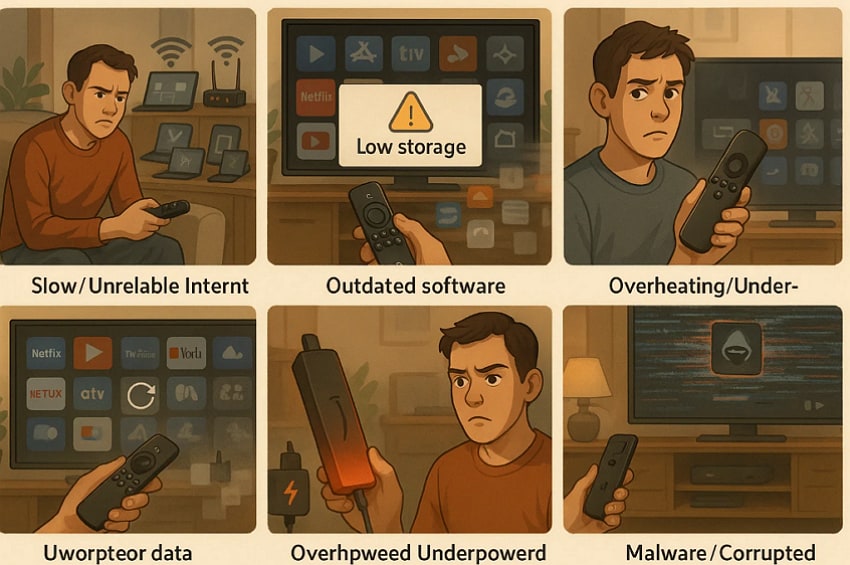 reason why your firestick lag