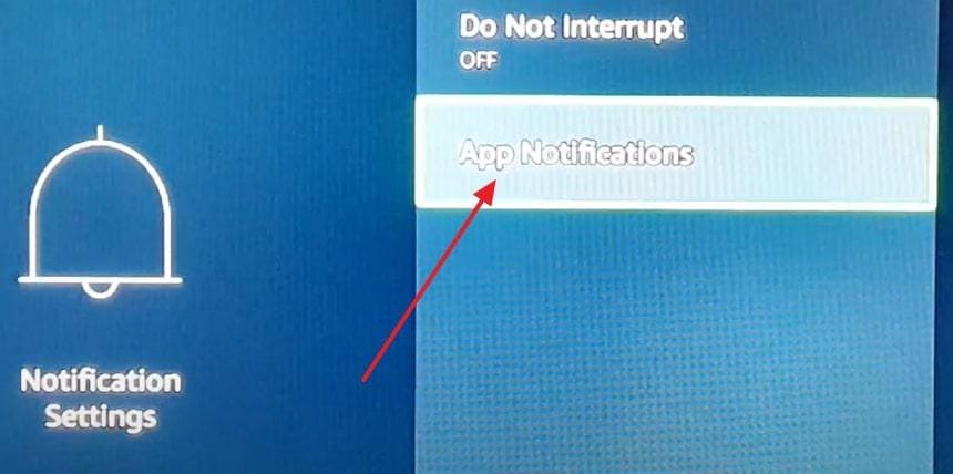 click app notification