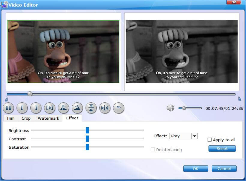 easyfab conversion interface