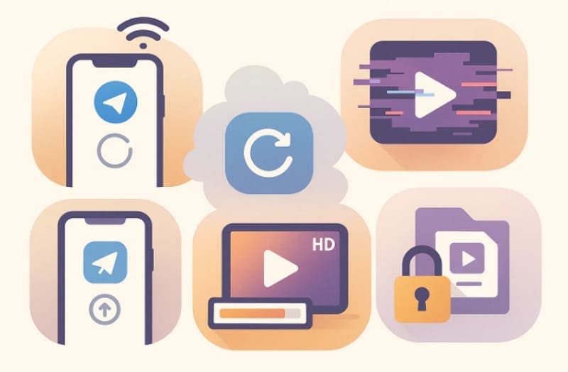 reasons behind telegram video not playing