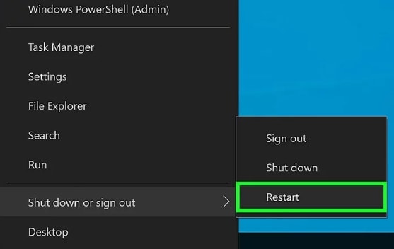 restart computer
