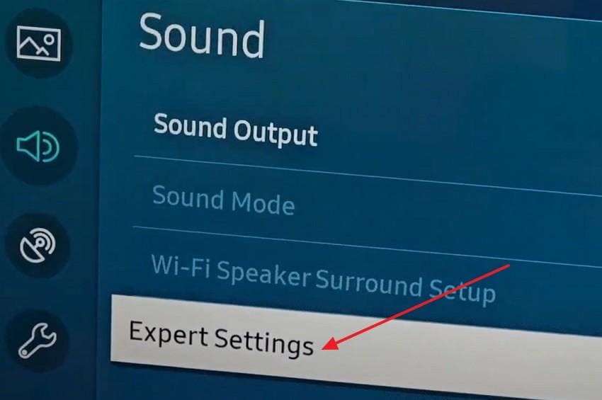 choose expert settings