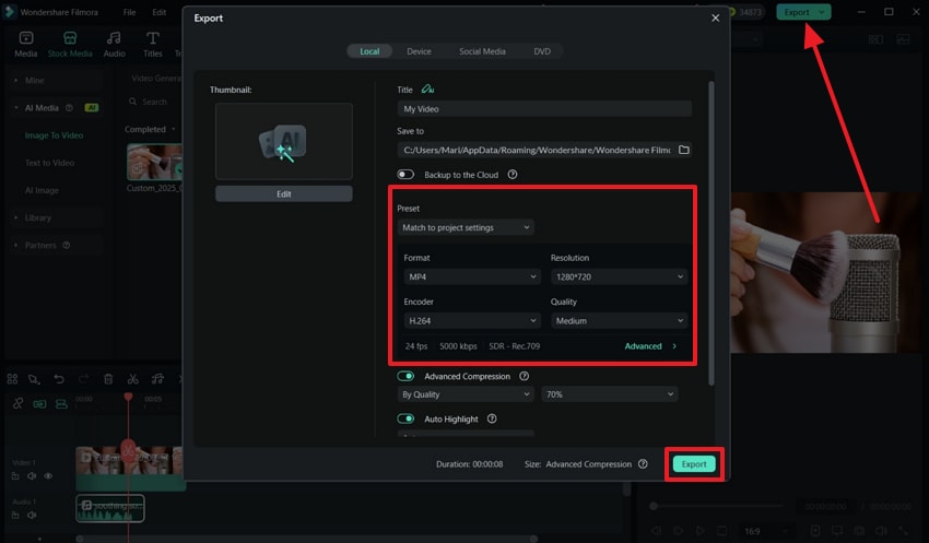 download the ai asmr video
