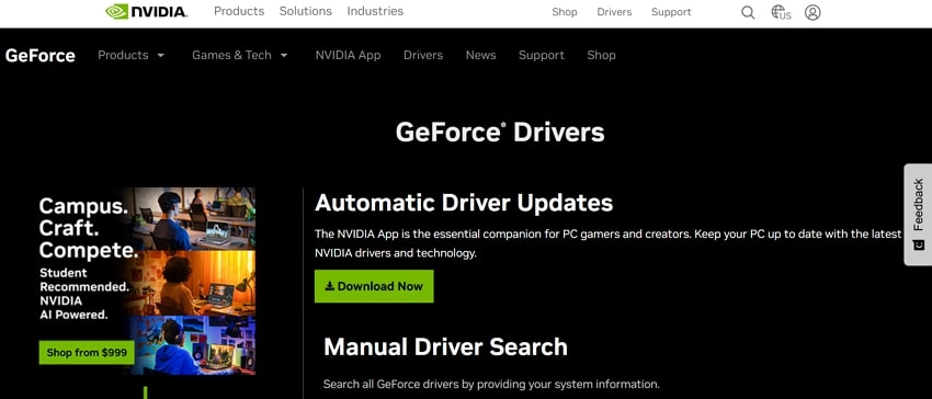 reinstall updated graphic driver
