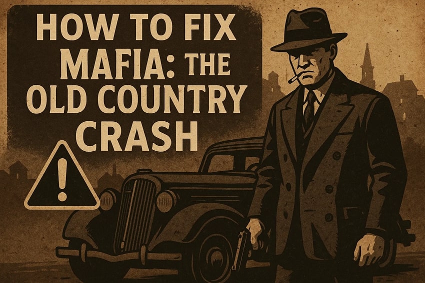 Fix Mafia: The Old Country Not Launching/Crashing Issues: 5 Solutions Unlocked!