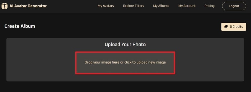 upload your photo for ai avatar
