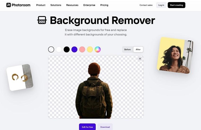 photoroom image background remover