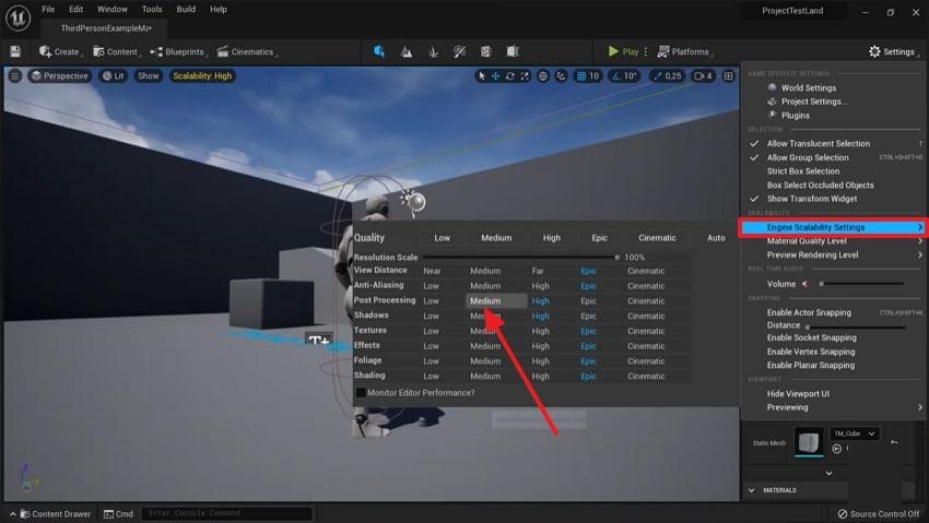 adjust in-game settings