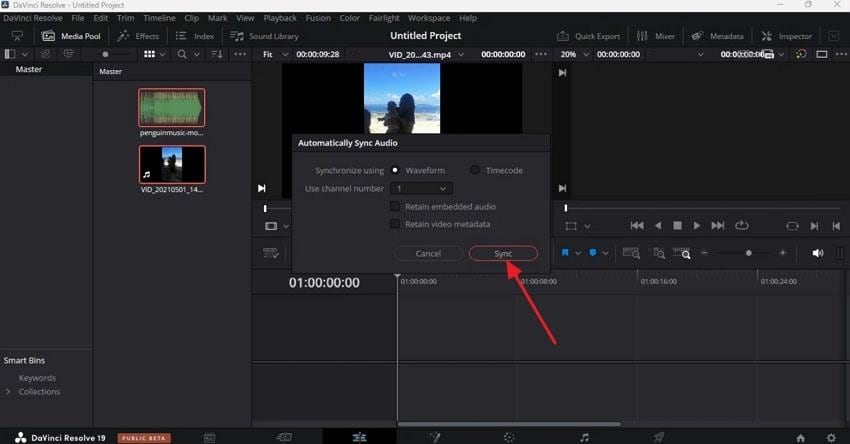 automatic audio syncing