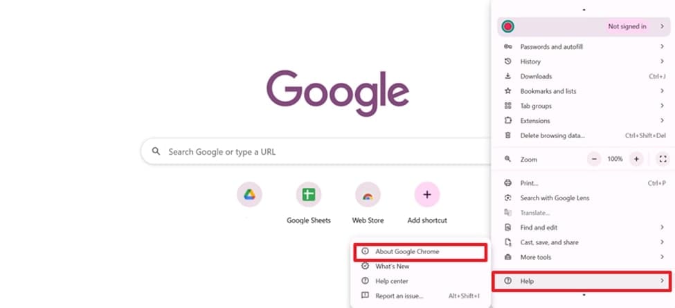 update your browser