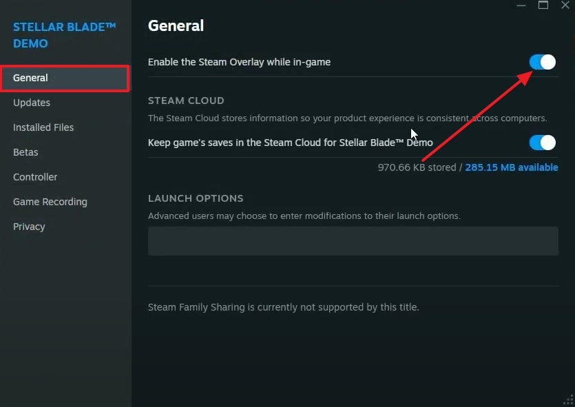 disable steam overlays