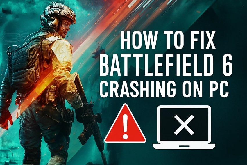complete solution on battlefield 6 crashing