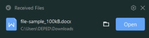 online2pdf open word file