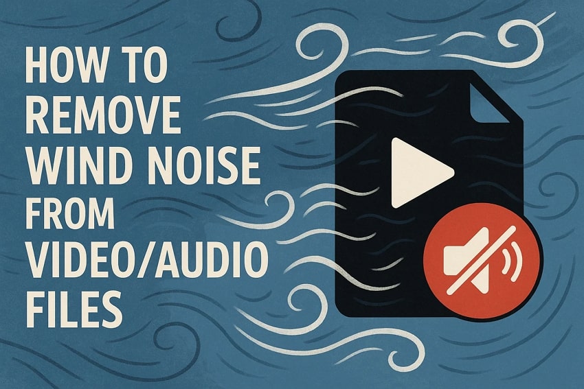 How to Remove Wind Noise from Video/Audio Files? A Stepwise Manual