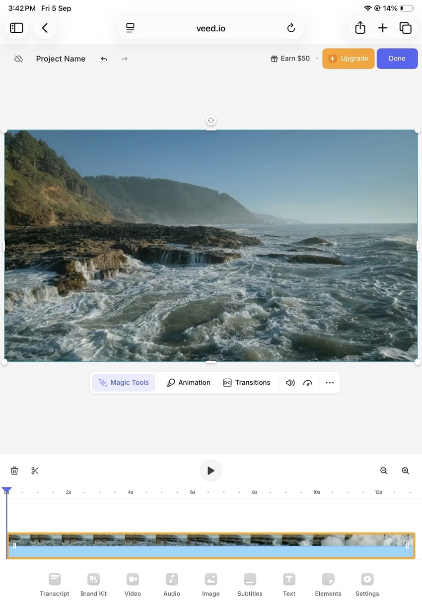 veed ipad video editor