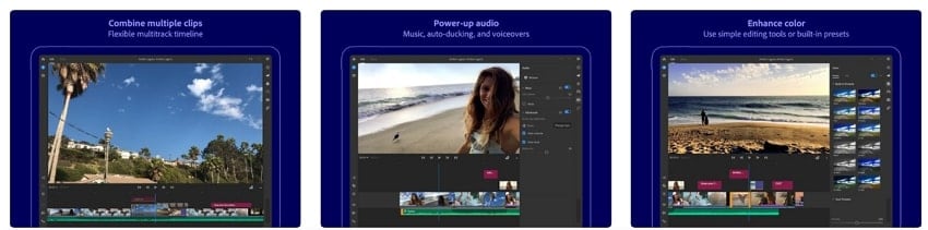 premiere rush for ipad video editing