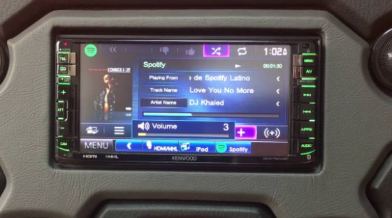 connect car to spotify