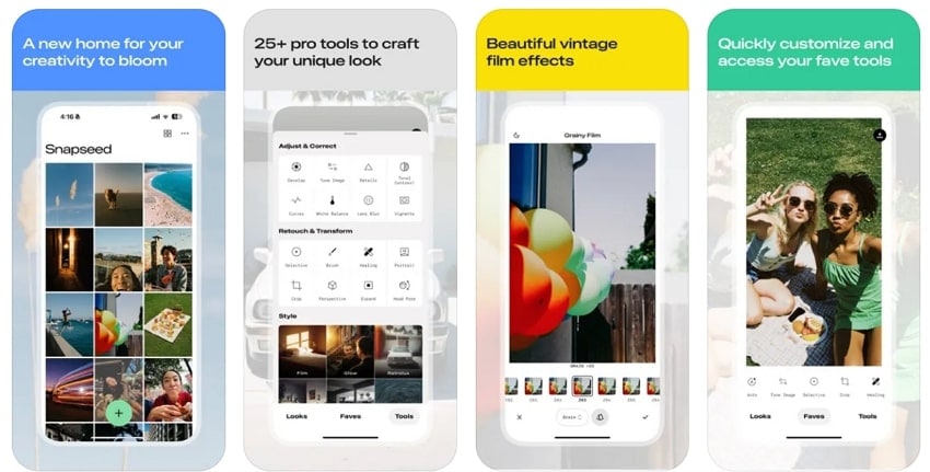customize birthday photos with snapseed