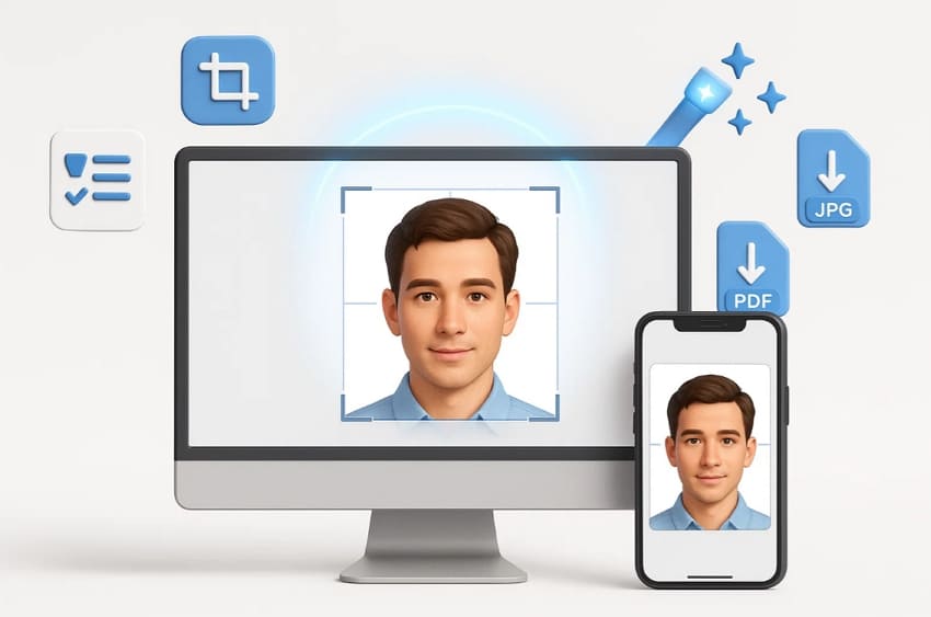 features online id photo maker