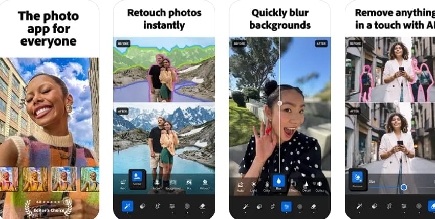 lightroom mobile app for insta