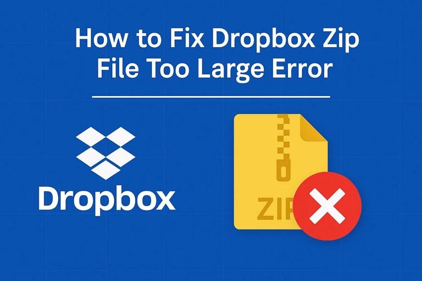 Dropbox ZIP File Too Large – Causes, Limits, and Step-by-Step Fixes