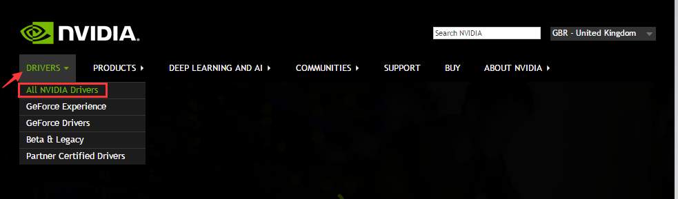 nvidia driver