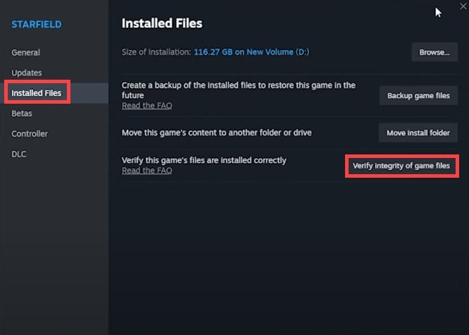 verify integrity of game files